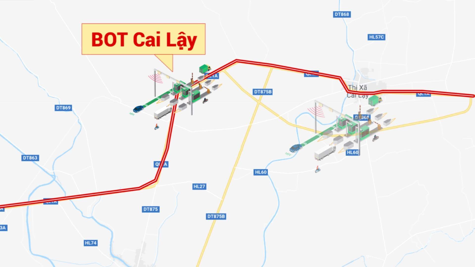 3 kich ban cho du an BOT Cai Lay hinh anh