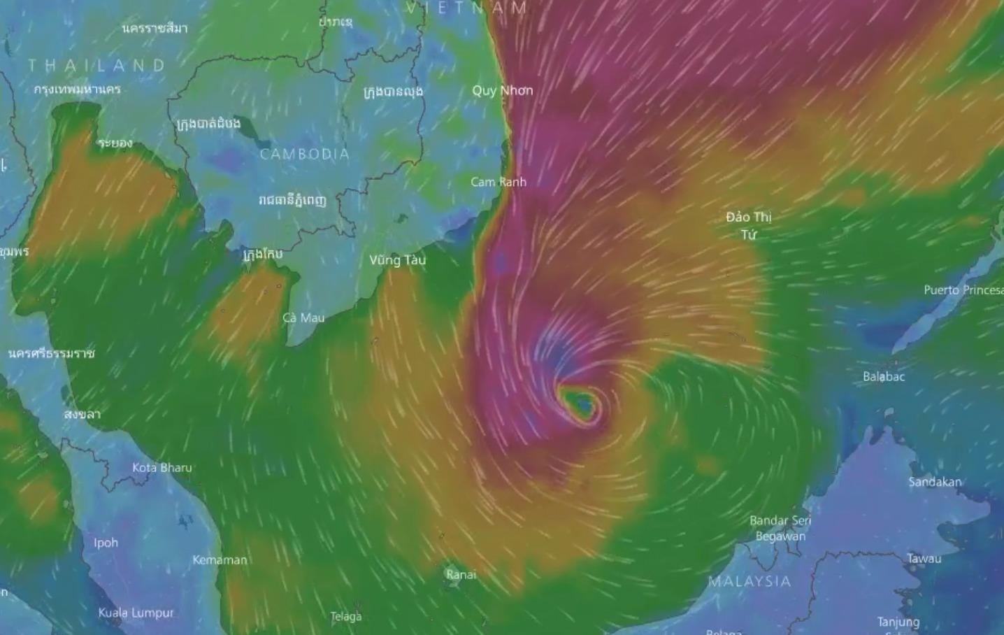 Du bao ngay 18/12 ve duong di cua bao so 15 hinh anh