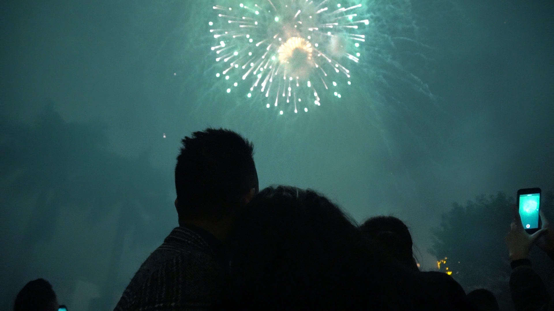 Cac cap doi ngam phao hoa duoi mua xuan hinh anh