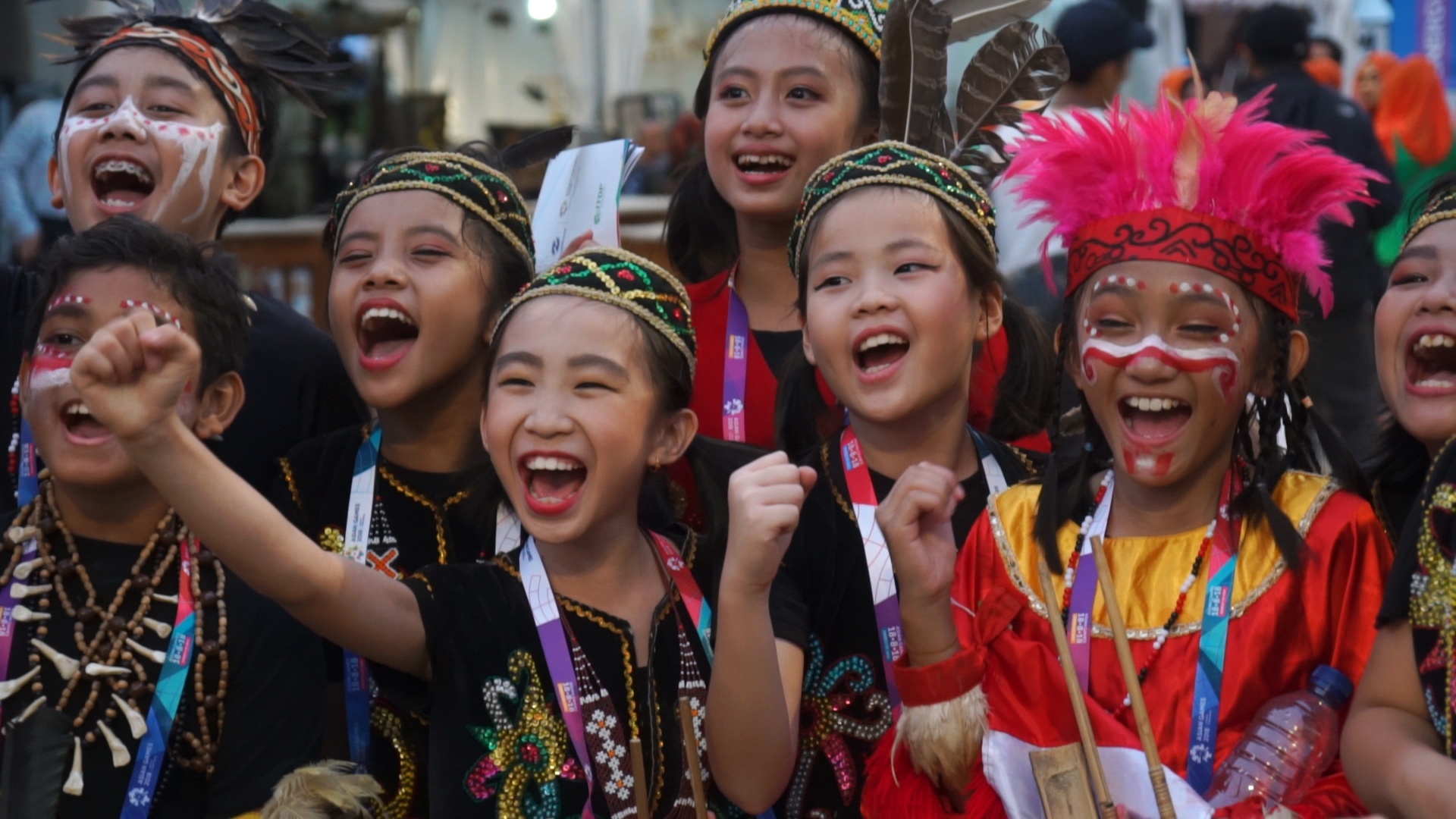 Nhung dai su du lich nhi cua chu nha Indonesia tai ASIAD 2018 hinh anh