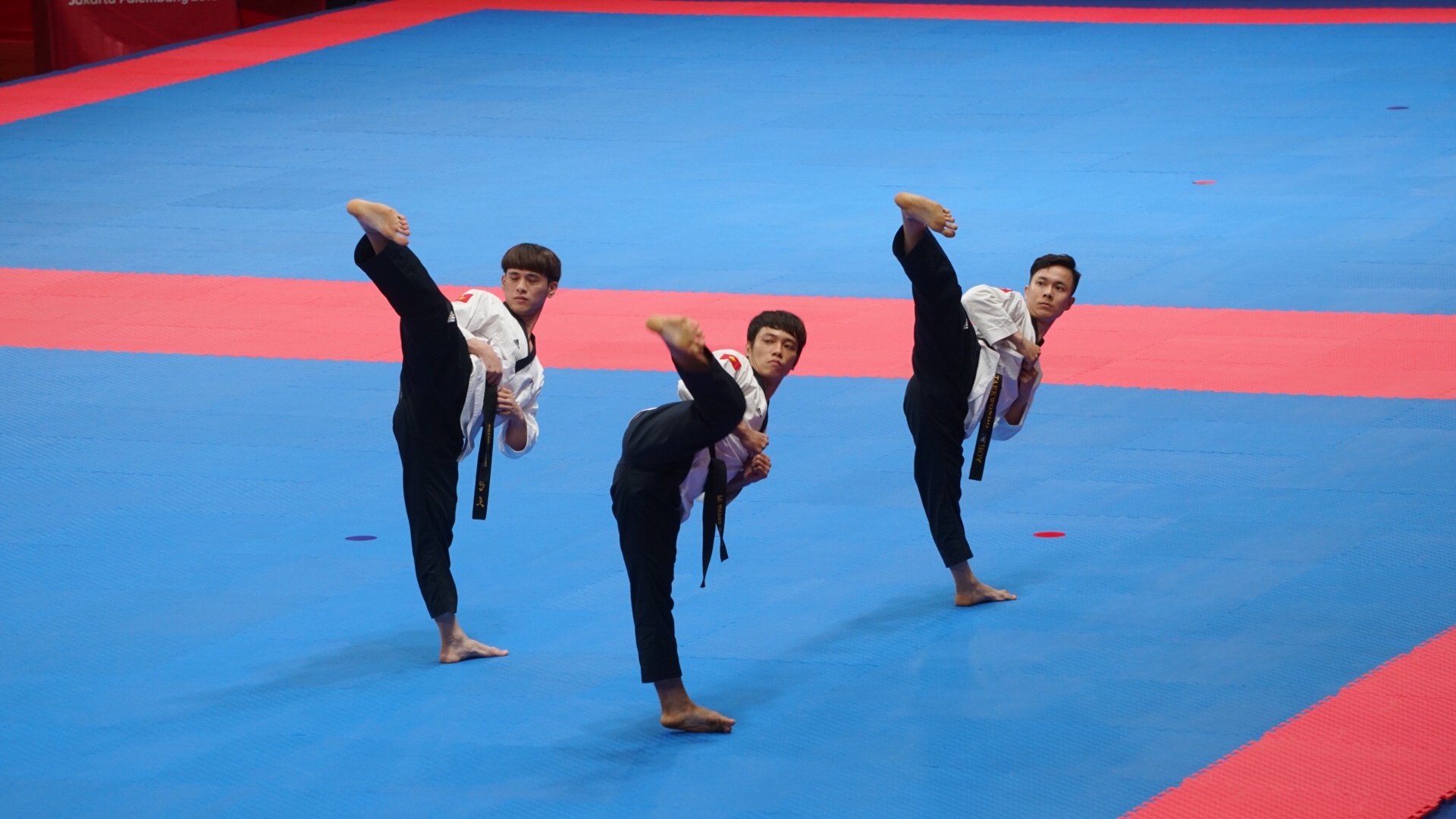 Doi tuyen nam taekwondo VN gianh HCD khi thua truoc Han Quoc hinh anh
