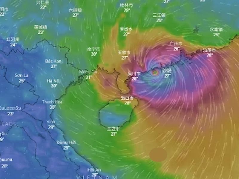 Du bao ngay 16/9 ve duong di cua bao so 6 - Mangkhut hinh anh