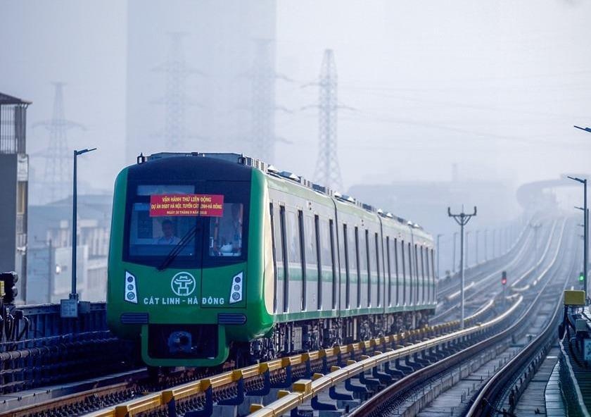 8 lan vo tien do cua du an duong sat do thi Cat Linh - Ha Dong hinh anh