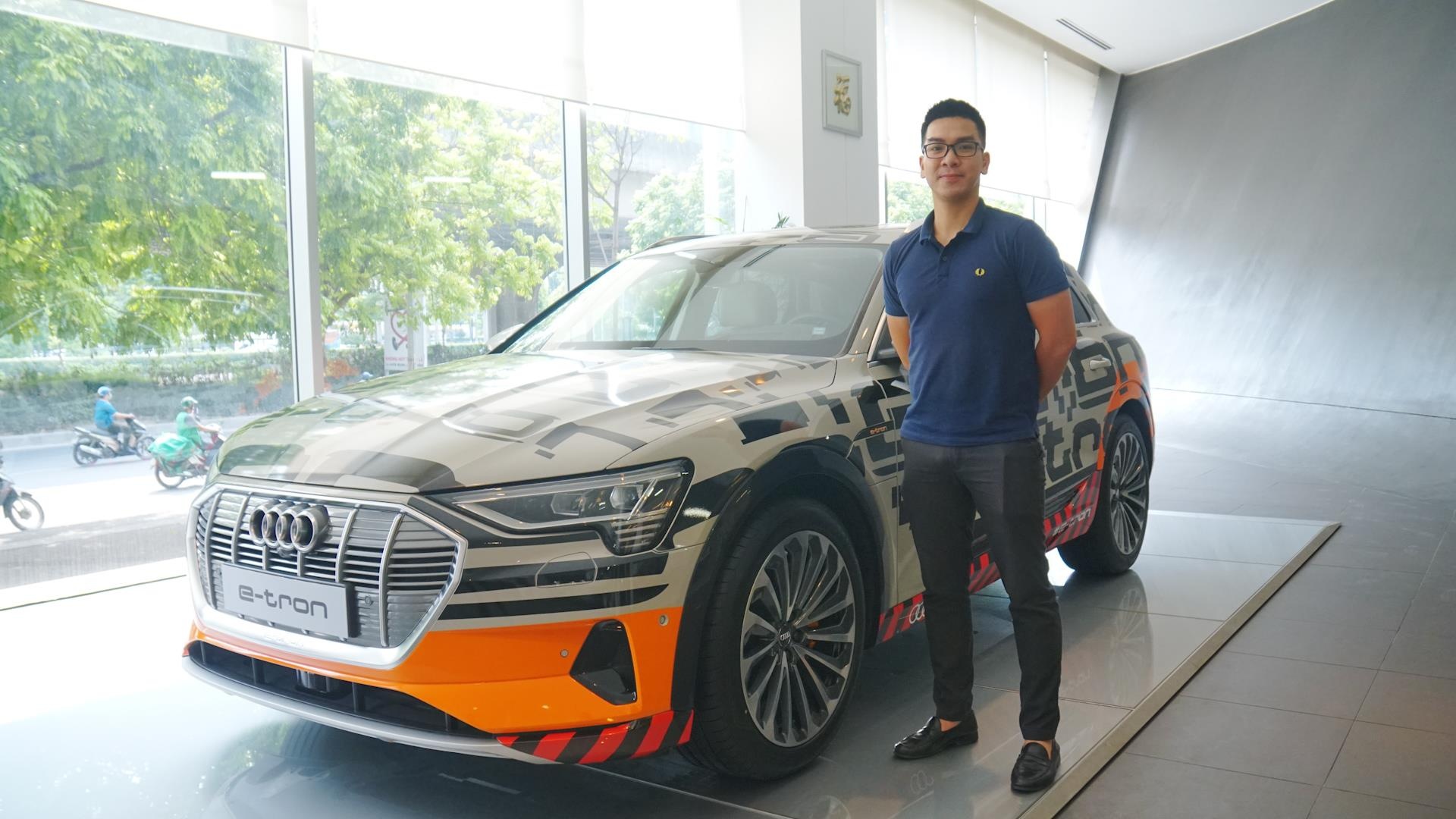 Trai nghiem nhanh Audi e-tron lan dau xuat hien tai Ha Noi hinh anh