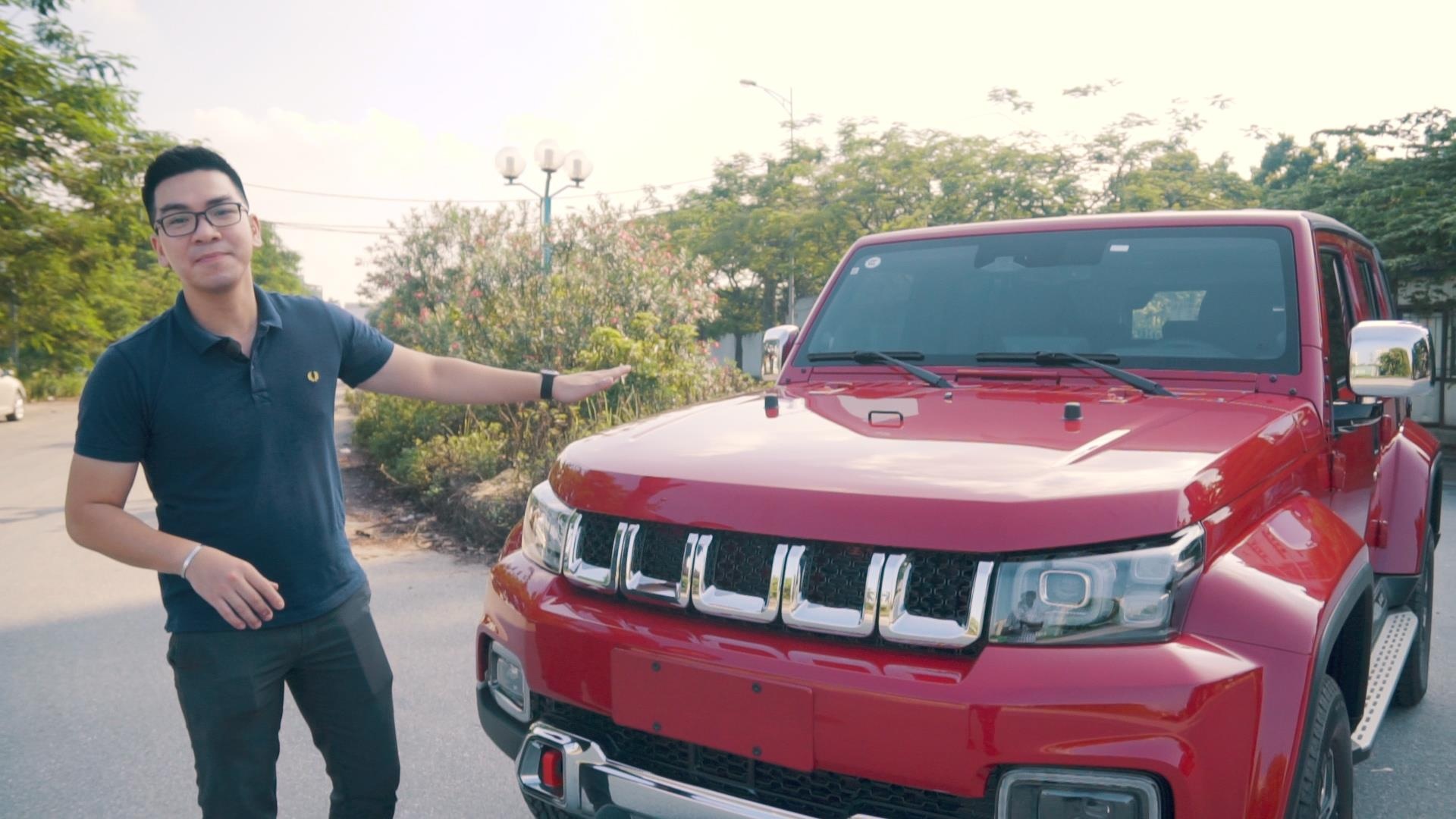 'Jeep Trung Quoc' Baic BJ40: Ve ngoai ham ho, tang toc cham hinh anh