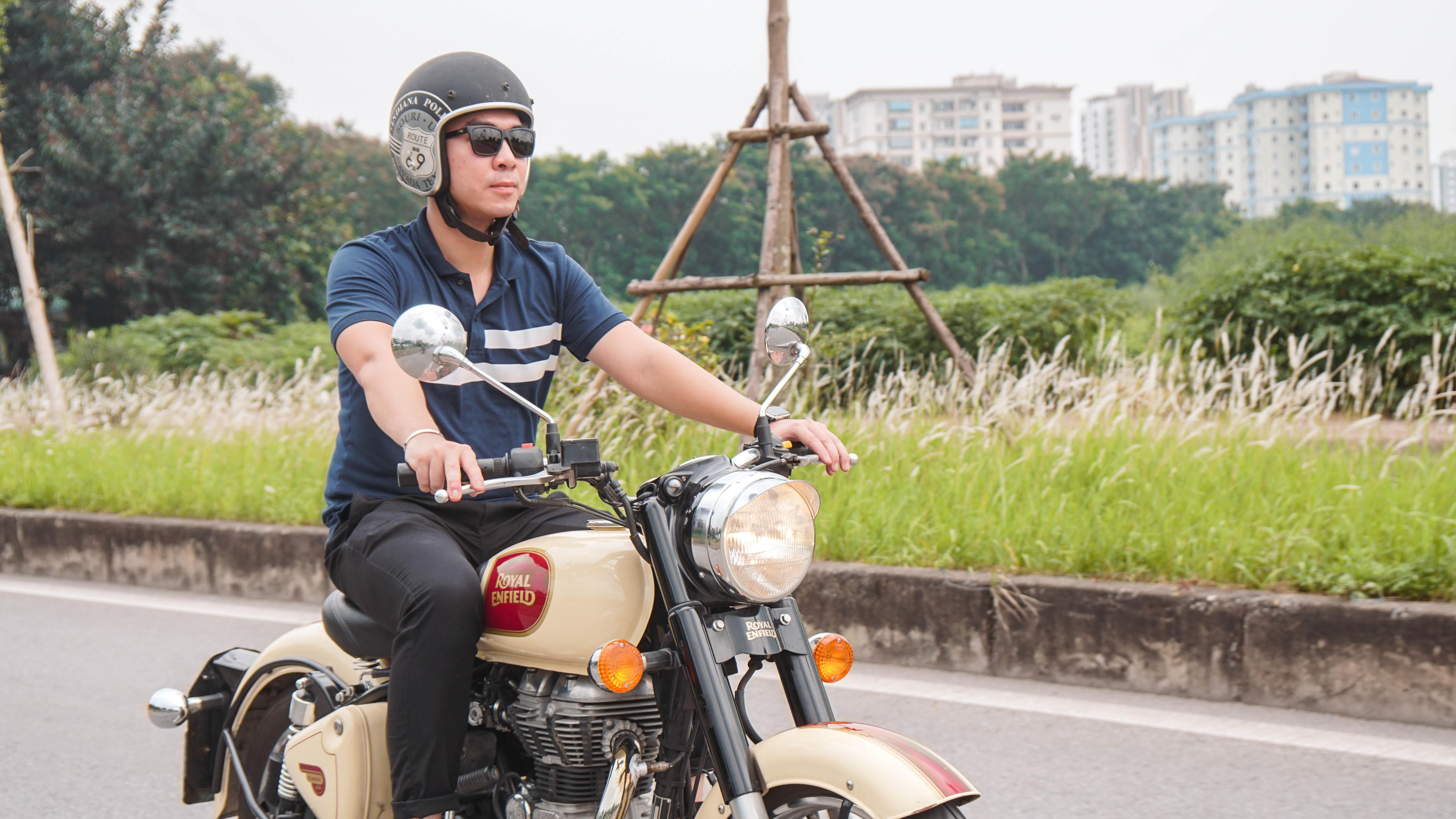 Trai nghiem Royal Enfield Classic 500 - 'cu' nhu xe tu The chien II hinh anh