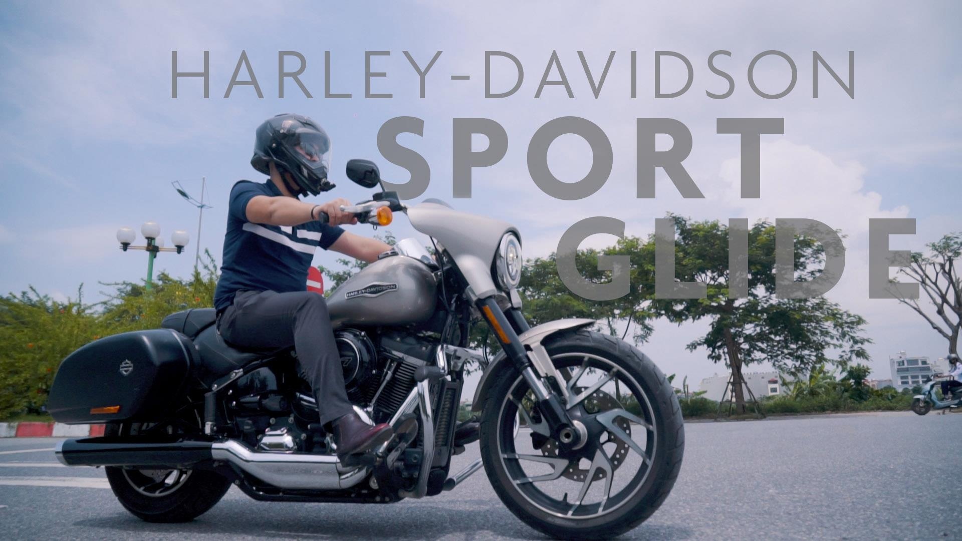 Harley-Davidson Sport Glide gia gan 1 ty, de bien hinh theo y chu nhan hinh anh