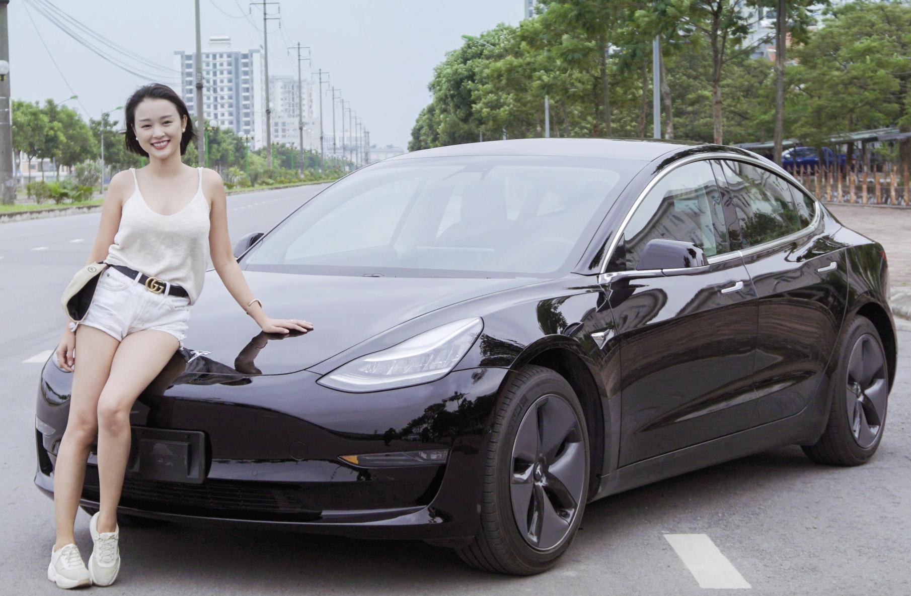 Trai nghiem xe la Tesla Model 3 tai Viet Nam gia hon 3 ty hinh anh