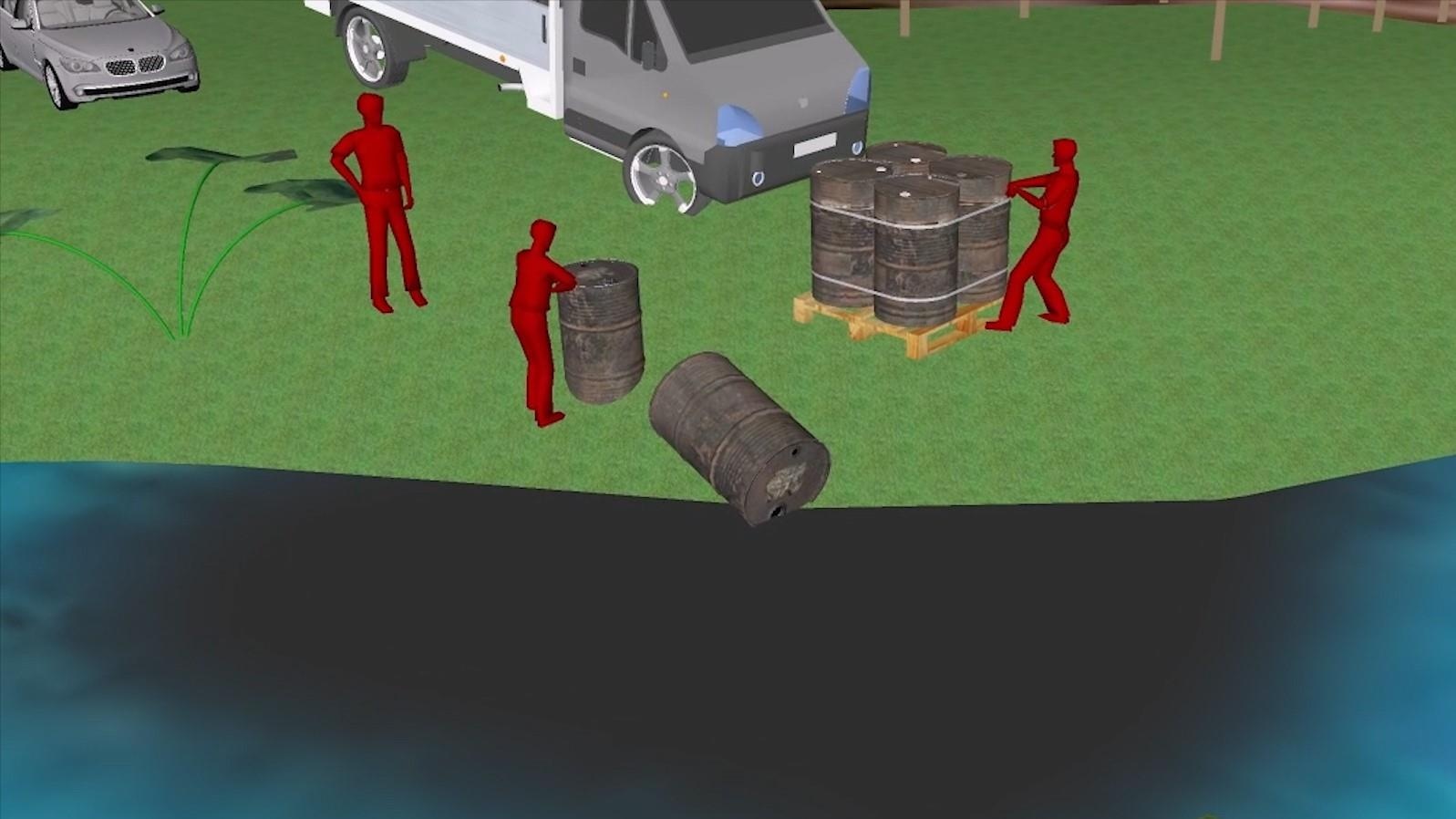 Vu do dau thai gay o nhiem nuoc sach song Da dien ra the nao? hinh anh