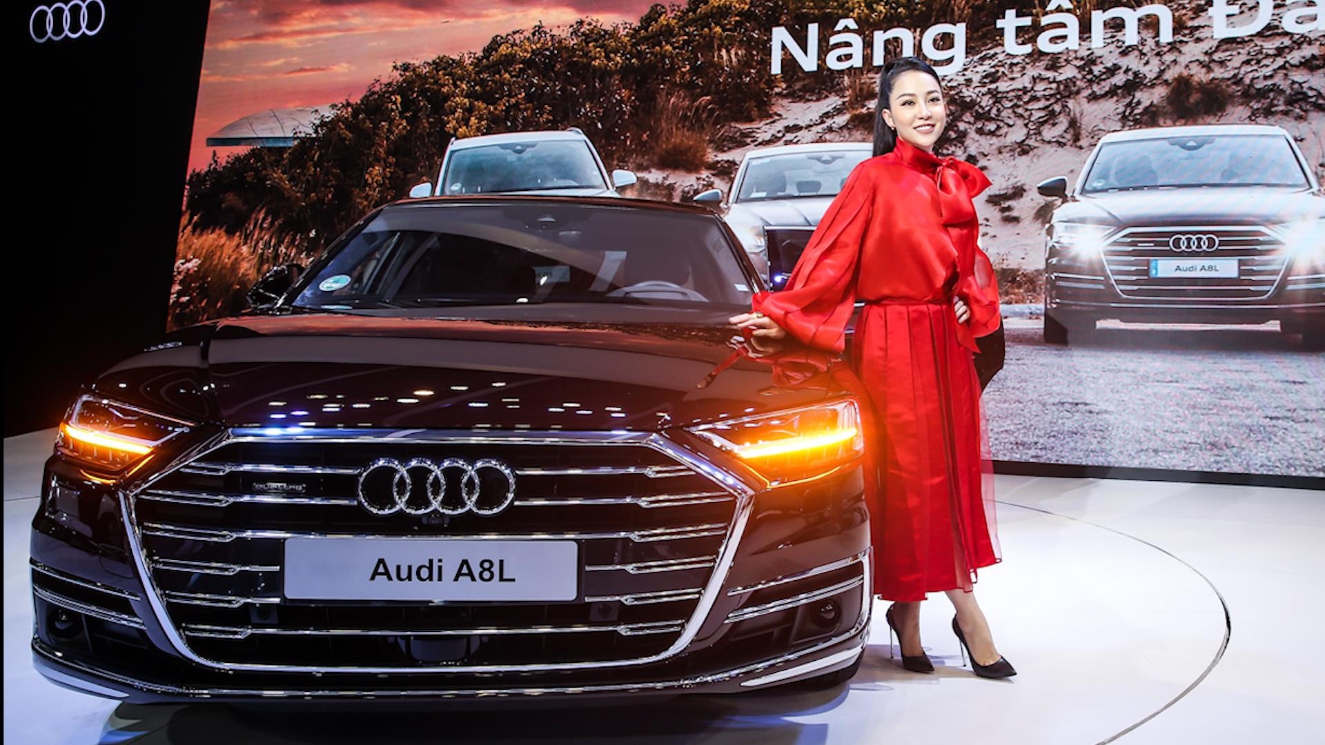Trai nghiem xe sang Audi A8L - khoang xe rong, dang cap hinh anh