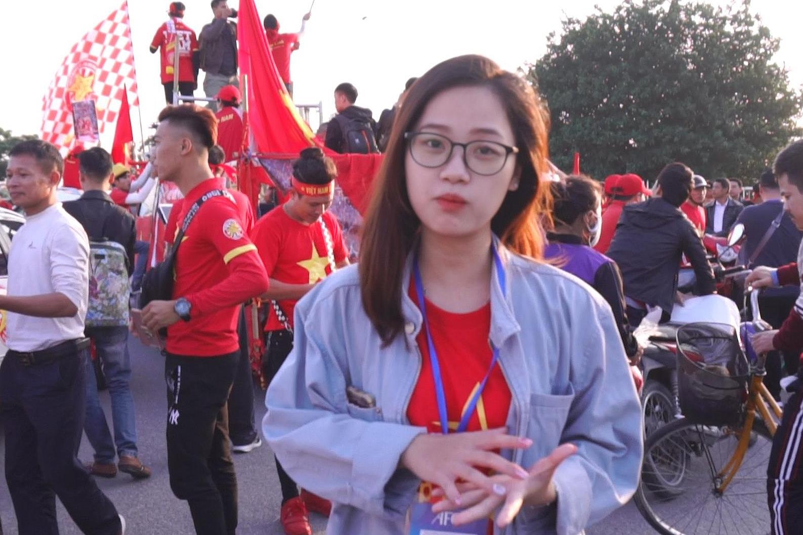 Co dong vien Viet Nam tu tin vao tran thang truoc Thai Lan hinh anh