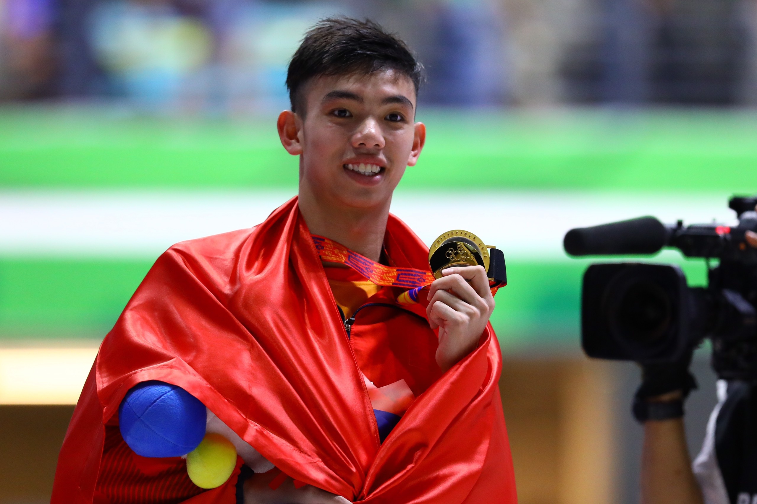Huy Hoang pha ky luc SEA Games noi dung 400 m tu do nam hinh anh