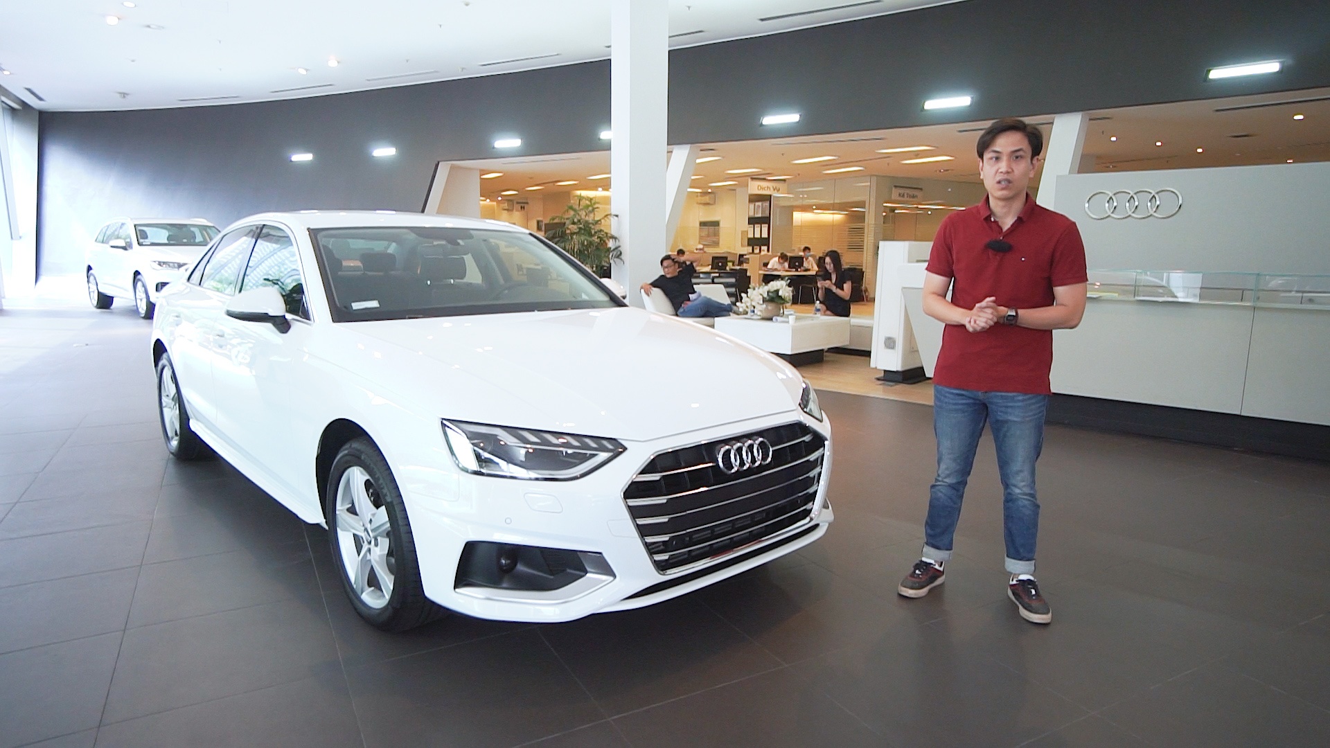 Trai nghiem nhanh Audi A4 tai VN hinh anh