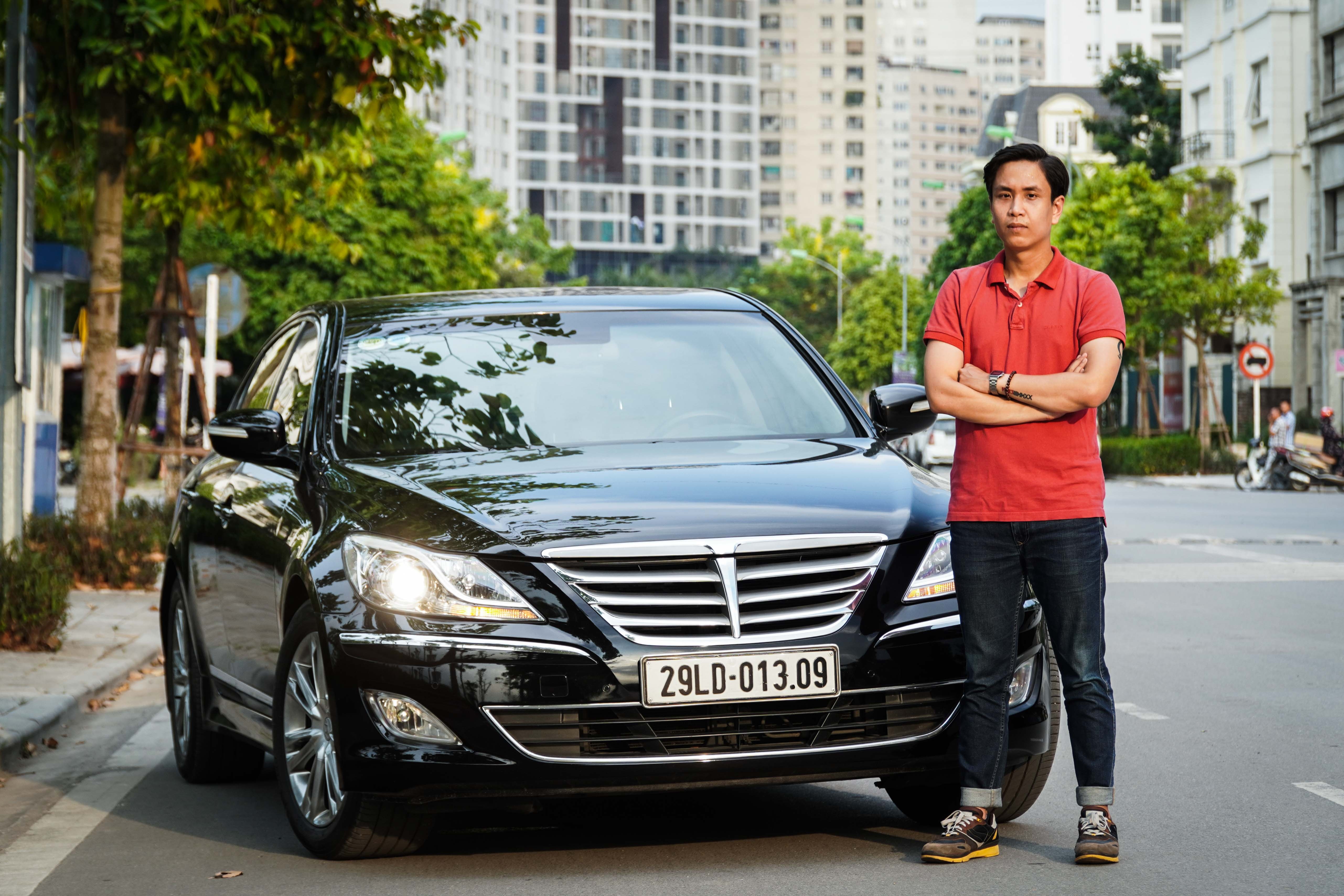 Danh gia Hyundai Genesis doi 2012 - xe sang gia ngang Toyota Altis hinh anh