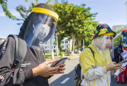 Mot thang chong dich Covid-19 o Da Nang hinh anh