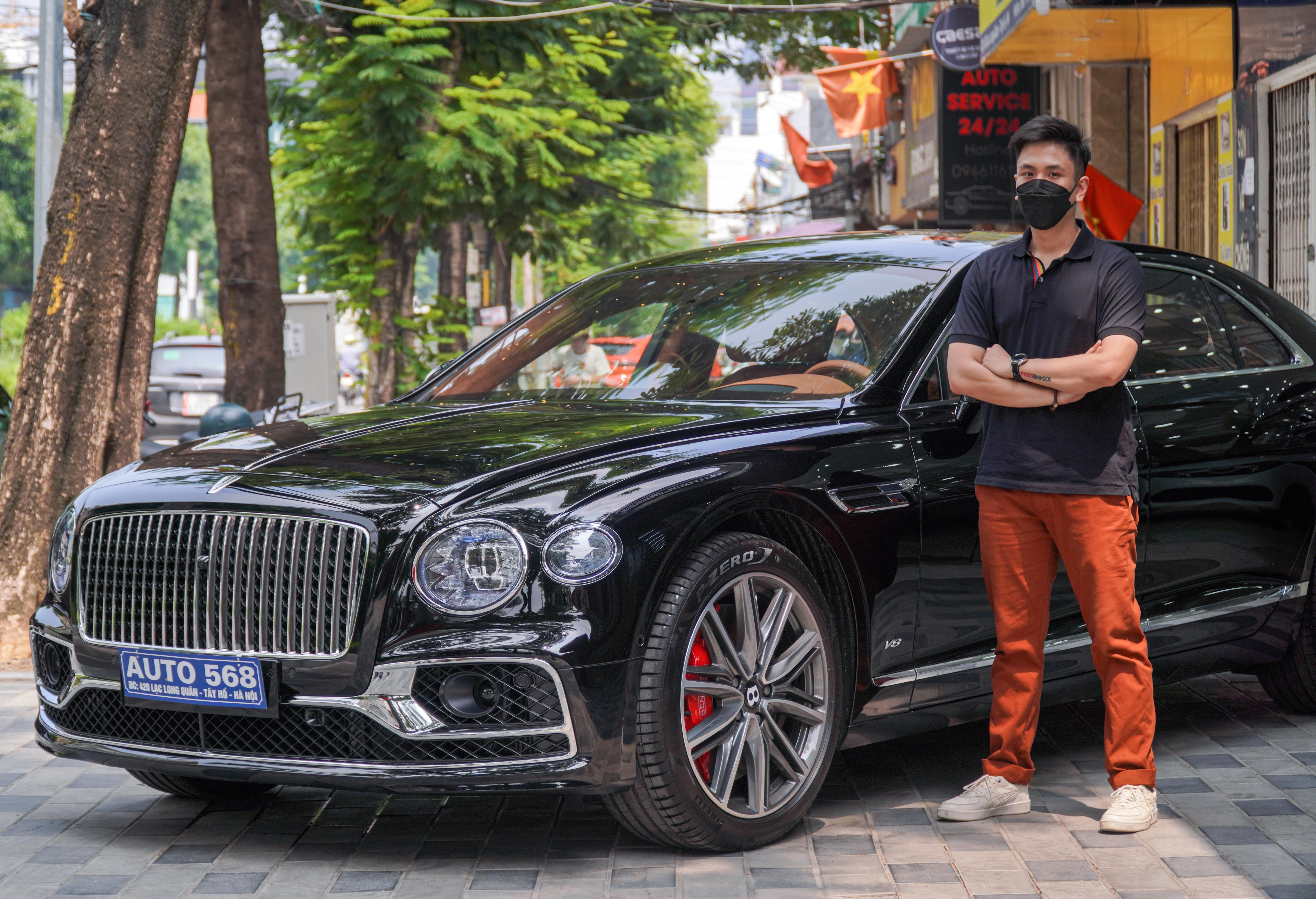 Ben trong chiec Bentley 19 ty dong o Ha Noi hinh anh