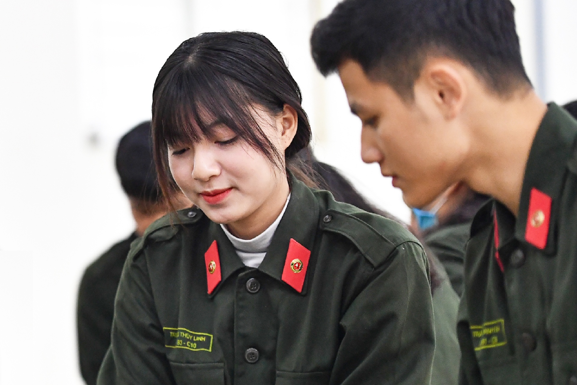 Ngay huan luyen cuoi nam cua chien si cong an tuong lai hinh anh