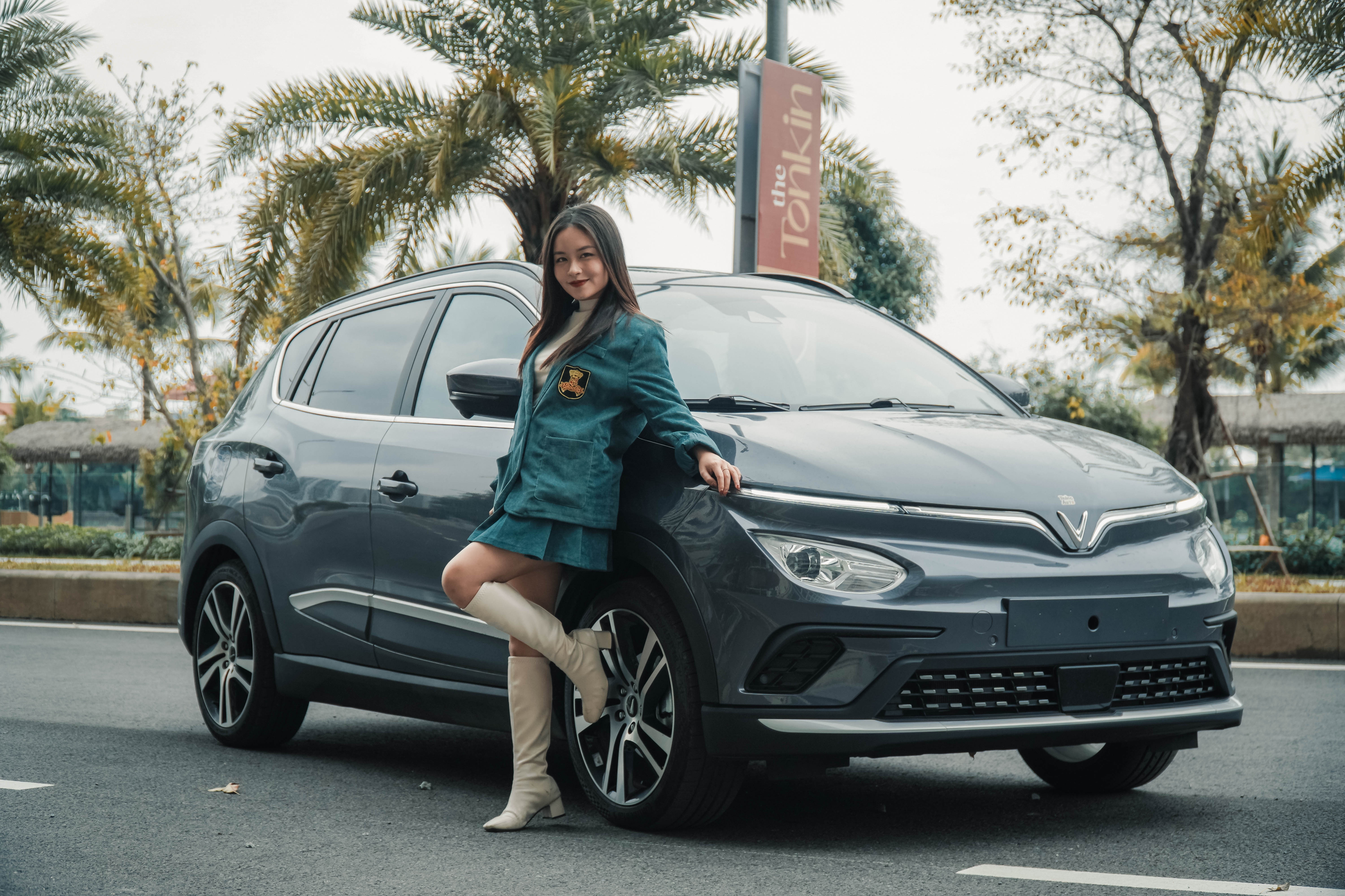 VinFast VF e34 khac gi xe xang? hinh anh