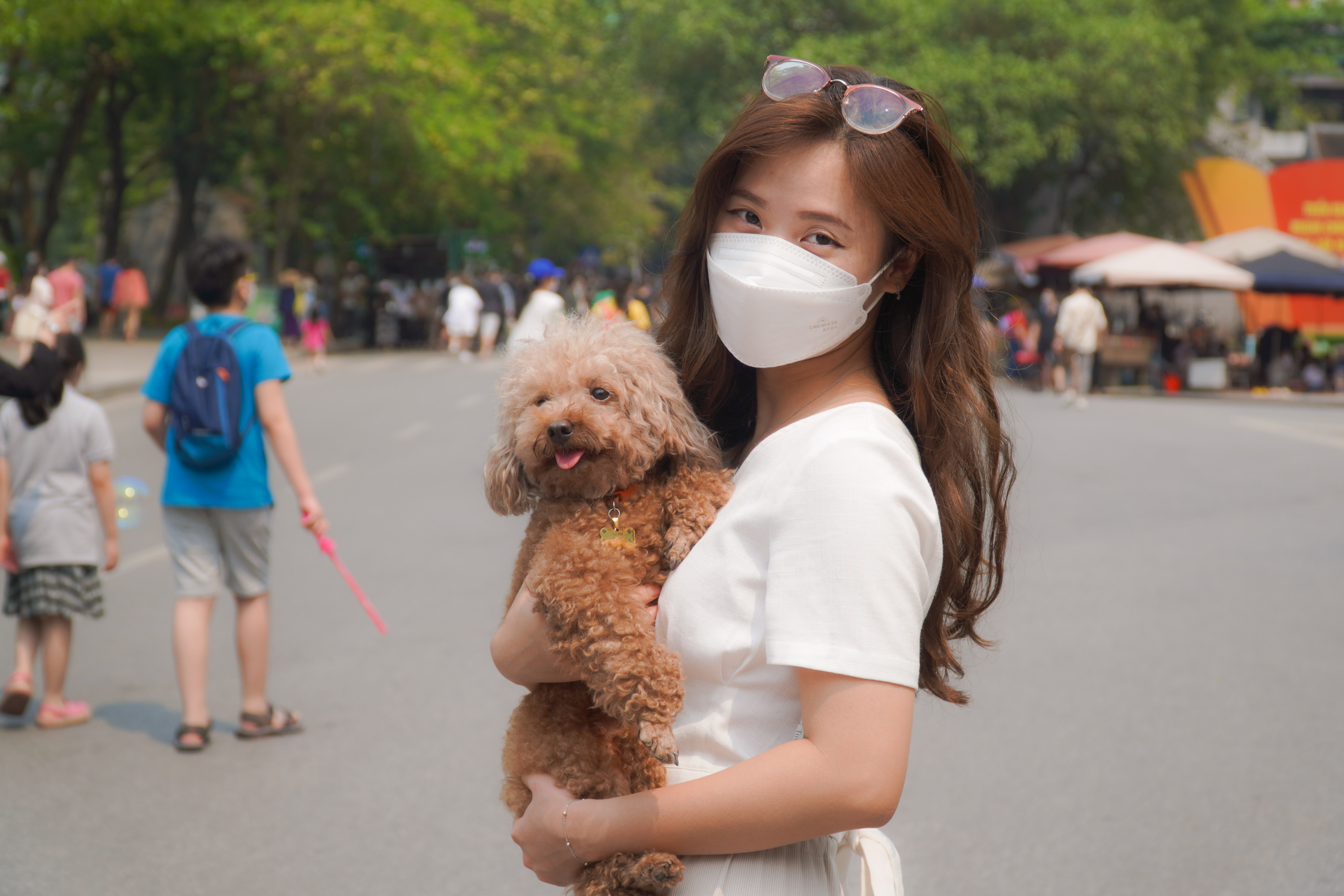 Pho di bo Ho Guom nhon nhip dip nghi le gio To hinh anh