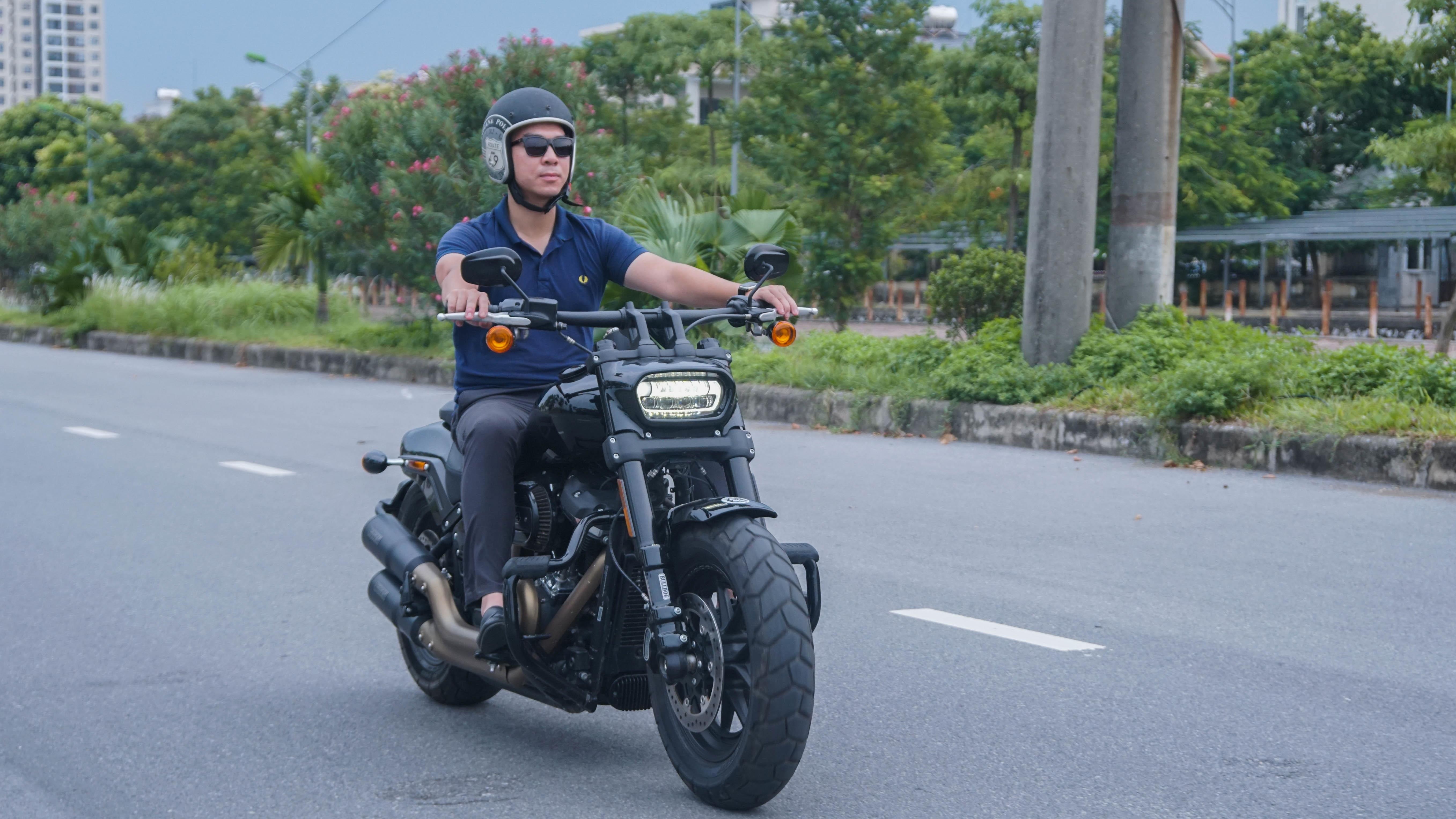Trai nghiem Harley-Davidson Fat Bob 2019 - gan 700 trieu, ngap chat My hinh anh