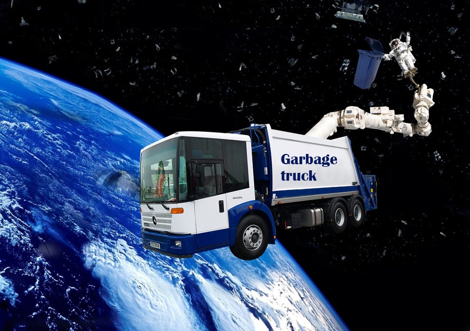 Vi sao khong the do rac ra ngoai vu tru? hinh anh