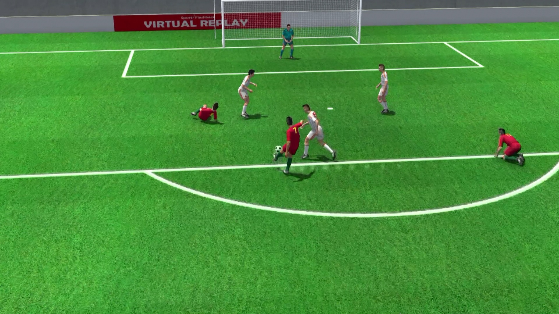 Highlights 3D: Ronaldo choi sang lay 1 diem tu Tay Ban Nha hinh anh