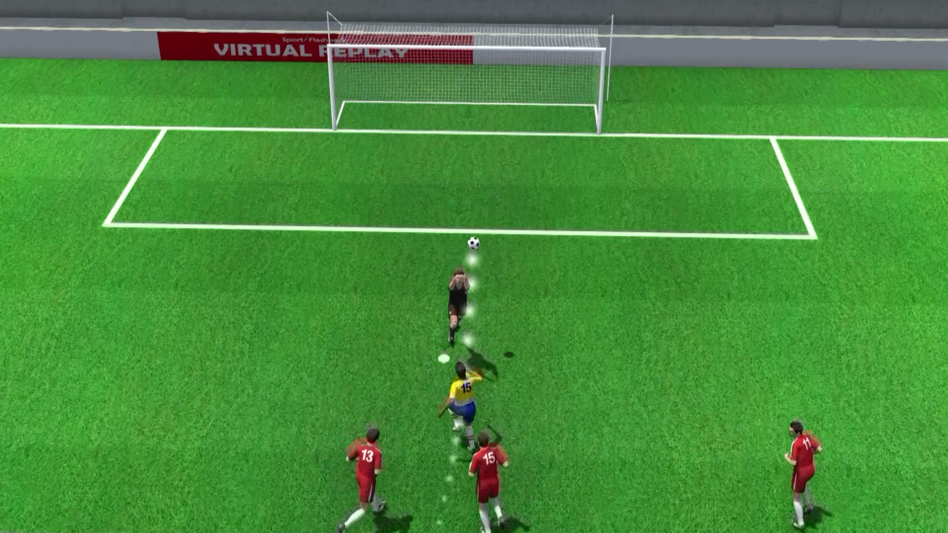 Paulinho mo ty so cho Brazil qua goc nhin 3D hinh anh