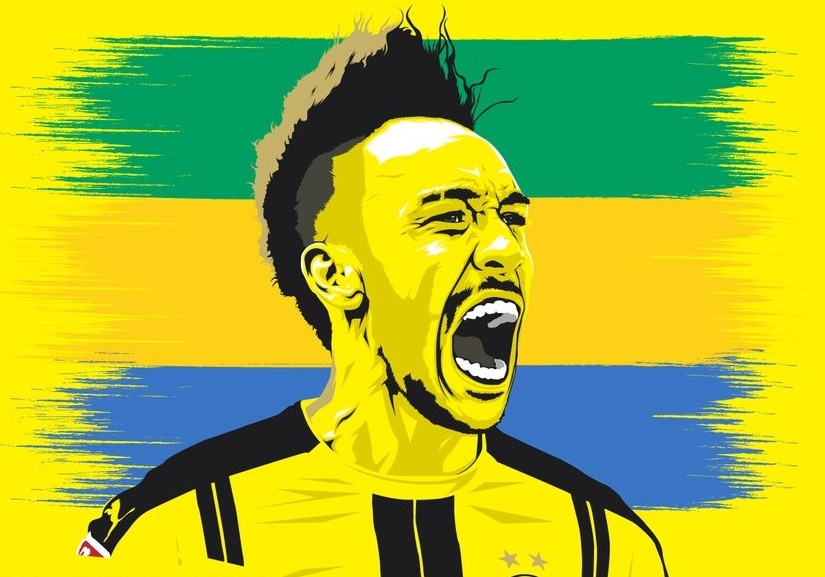 Vuot mat Lewandowski, Aubameyang tro thanh vua pha luoi Bundesliga hinh anh