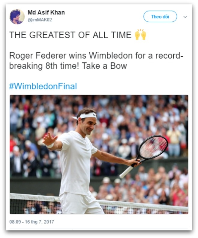 roger federer vô địch wimbledon ảnh 1 roger federer vo dich wimbledon anh 1