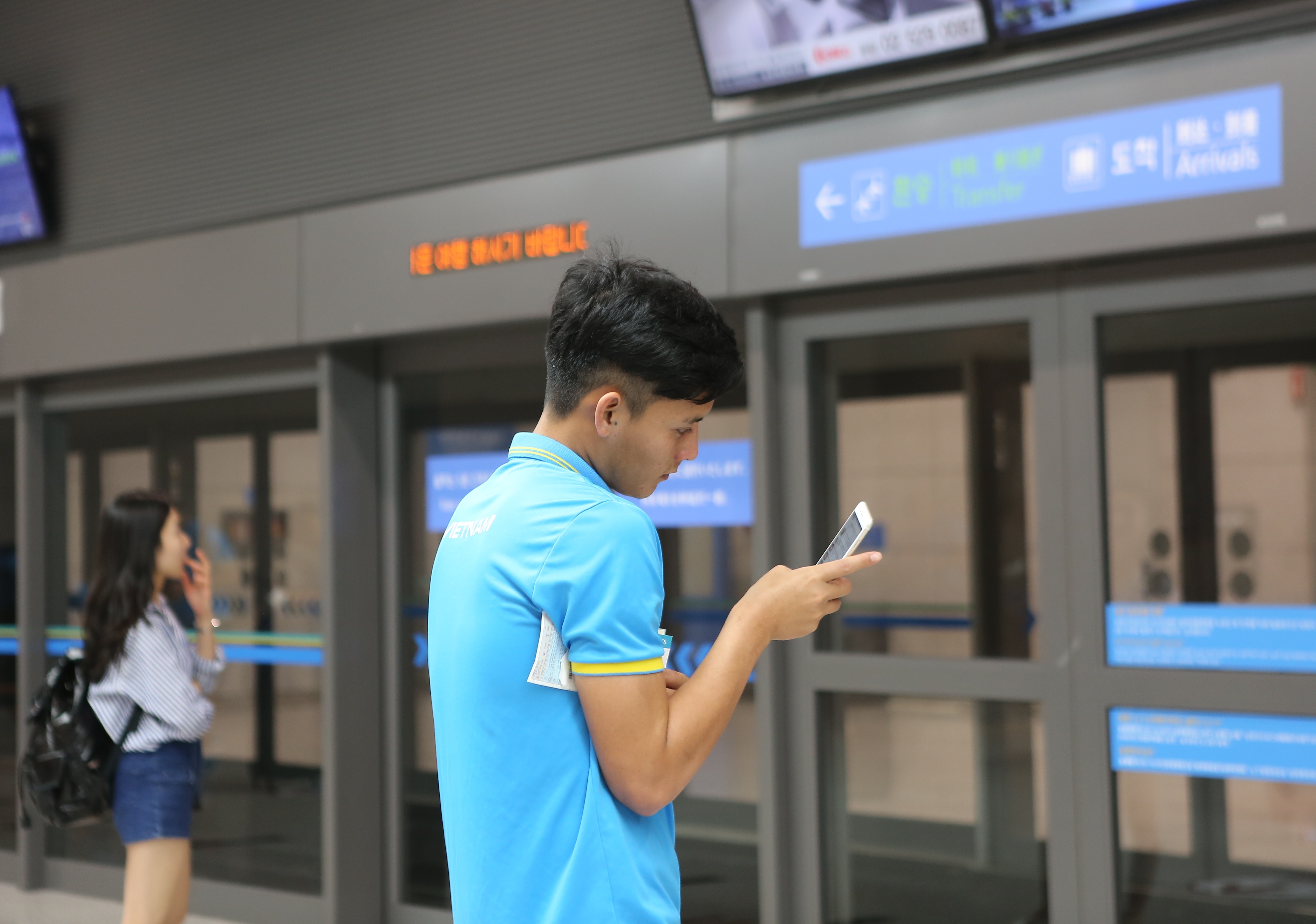 u22 việt nam hạ cánh hàn quốc ảnh 2 u22 viet nam ha canh han quoc anh 2