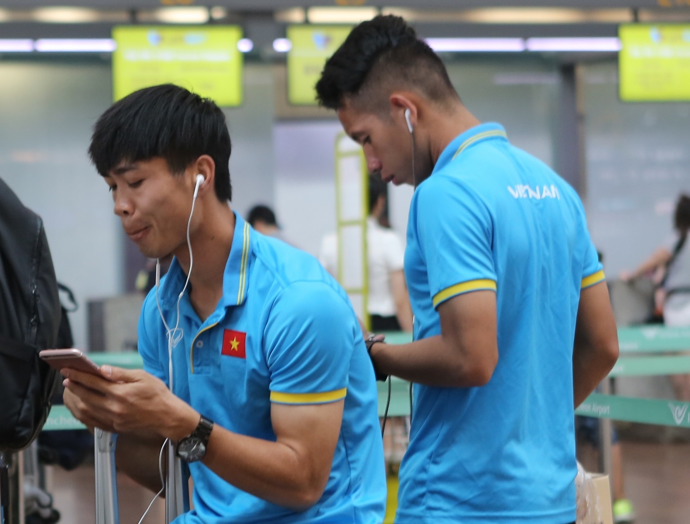 Cau thu U22 Viet Nam ue oai roi Han Quoc hinh anh