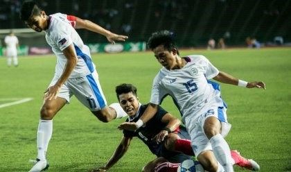 Highlights U22 Campuchia 0-2 U22 Philippines hinh anh