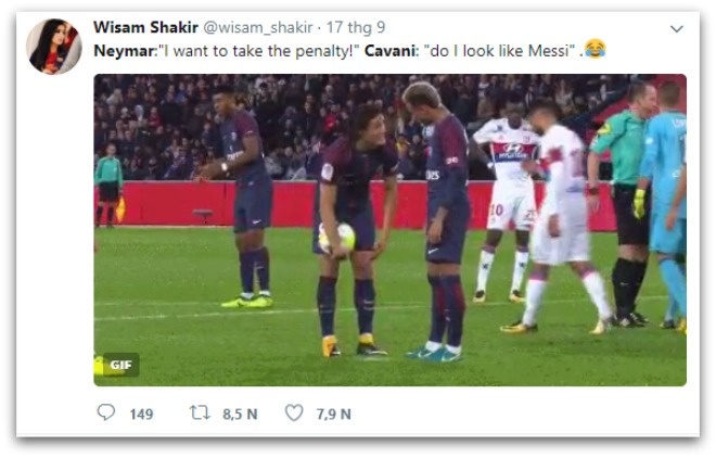 neymar tranh đá penalty cavani ảnh 7 neymar tranh da penalty cavani anh 7