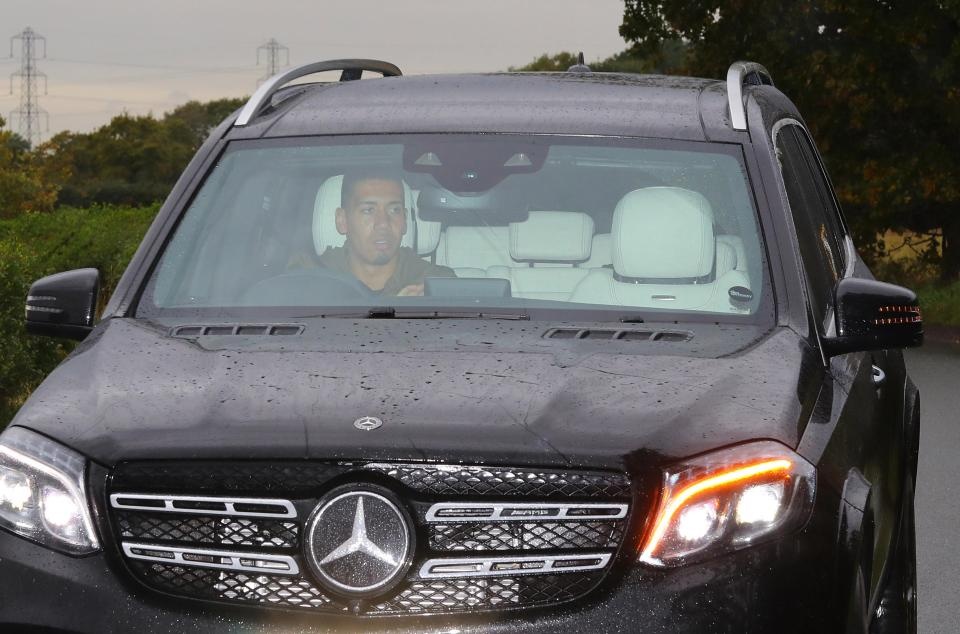 ibra tro lai tap luyen cung MU anh 6