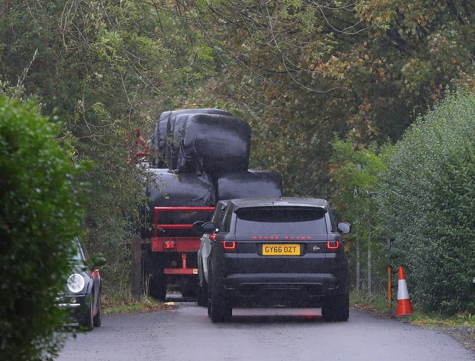 ibra tro lai tap luyen cung MU anh 9