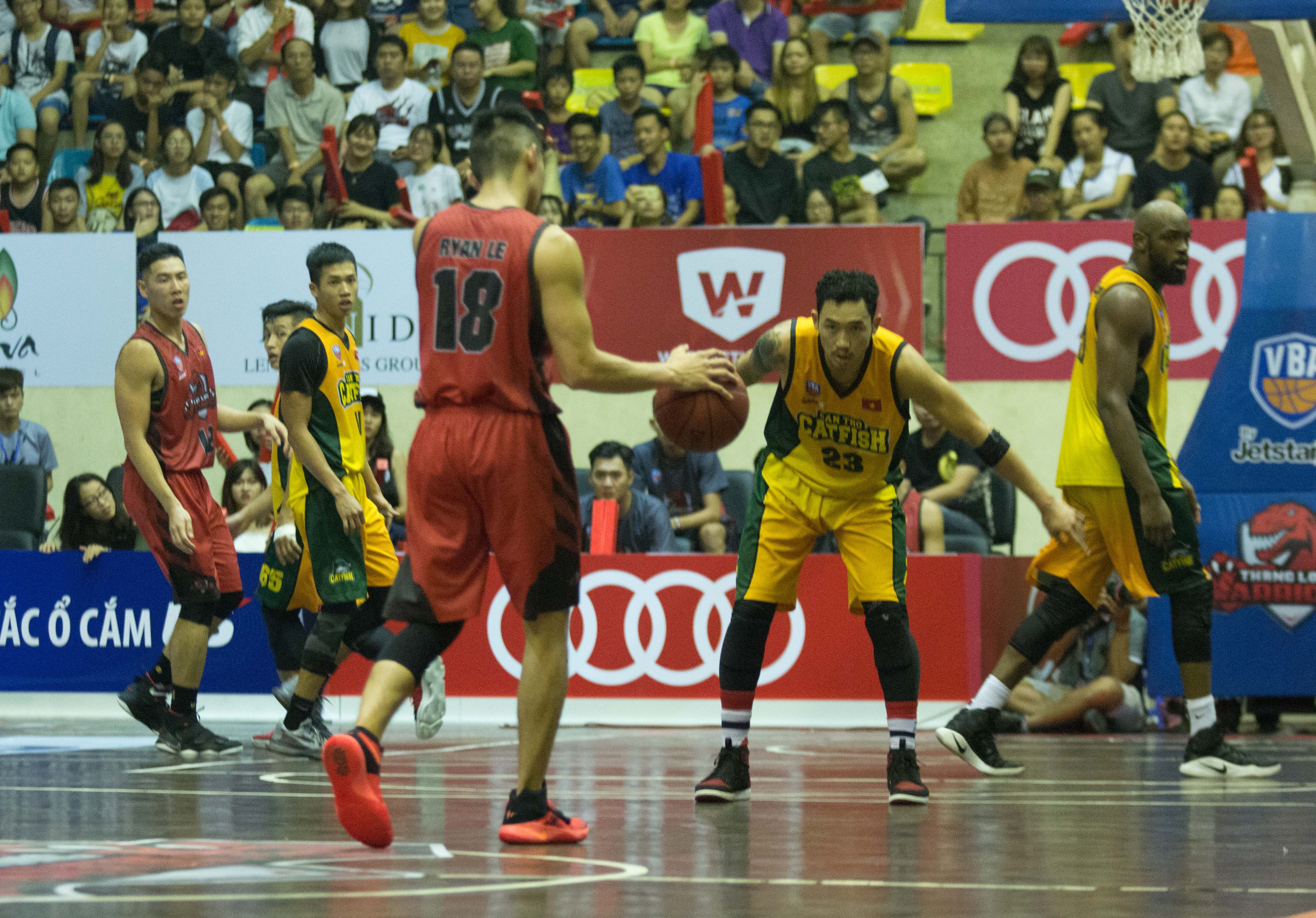 thanglong warriors thua cantho catfish anh 2