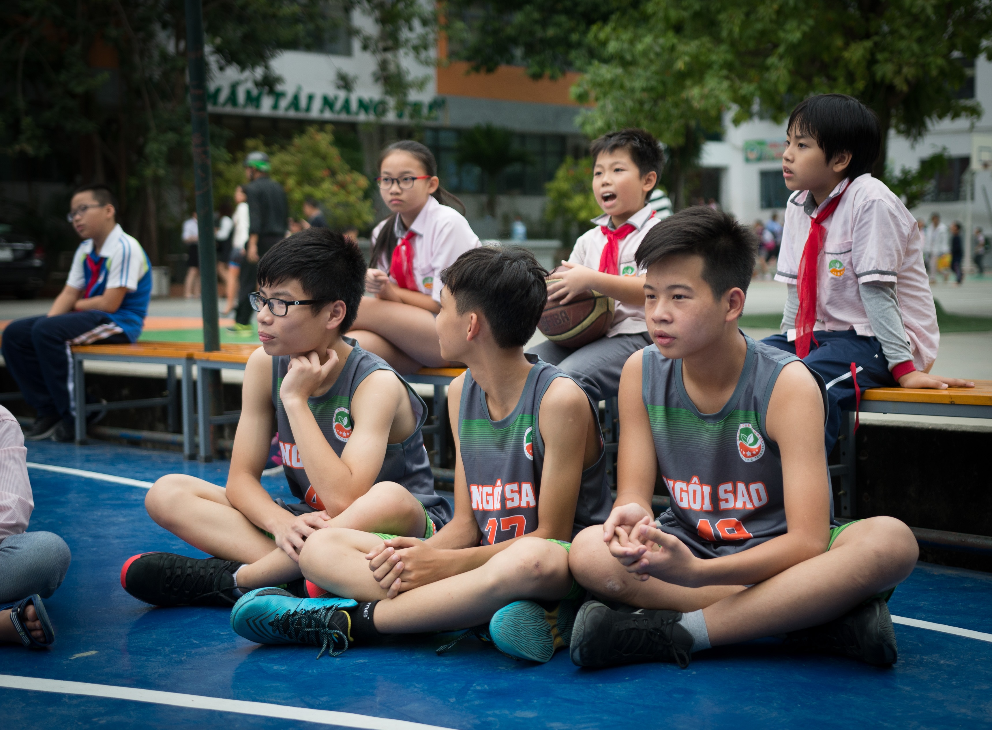 hanoi buffaloes giao luu bong ro anh 4