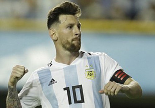 Messi ghi hat-trick, DT Argentina thang tran 4-0 truoc World Cup hinh anh