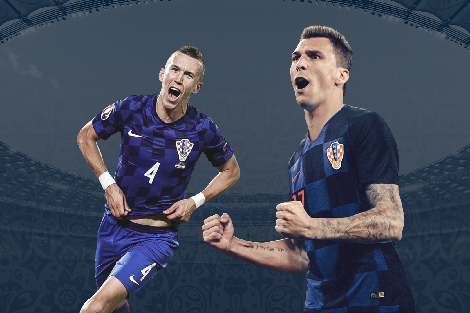 Bo doi Croatia choi an tuong nhat vong ban ket World Cup hinh anh