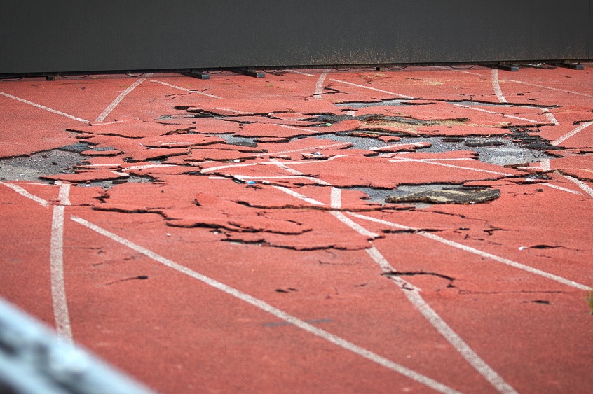 Duong pitch san My Dinh nham nho truoc tran dau cua U23 Viet Nam hinh anh