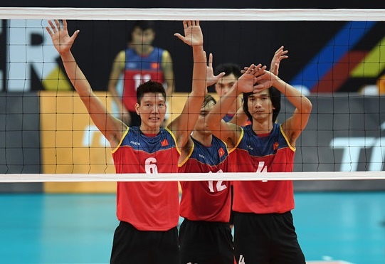 'Doi tuyen bong chuyen nam Viet Nam thang Trung Quoc la ky tich' hinh anh