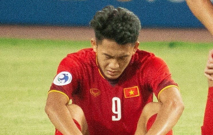 Cau thu U19 Viet Nam that vong sau khi thua Australia hinh anh