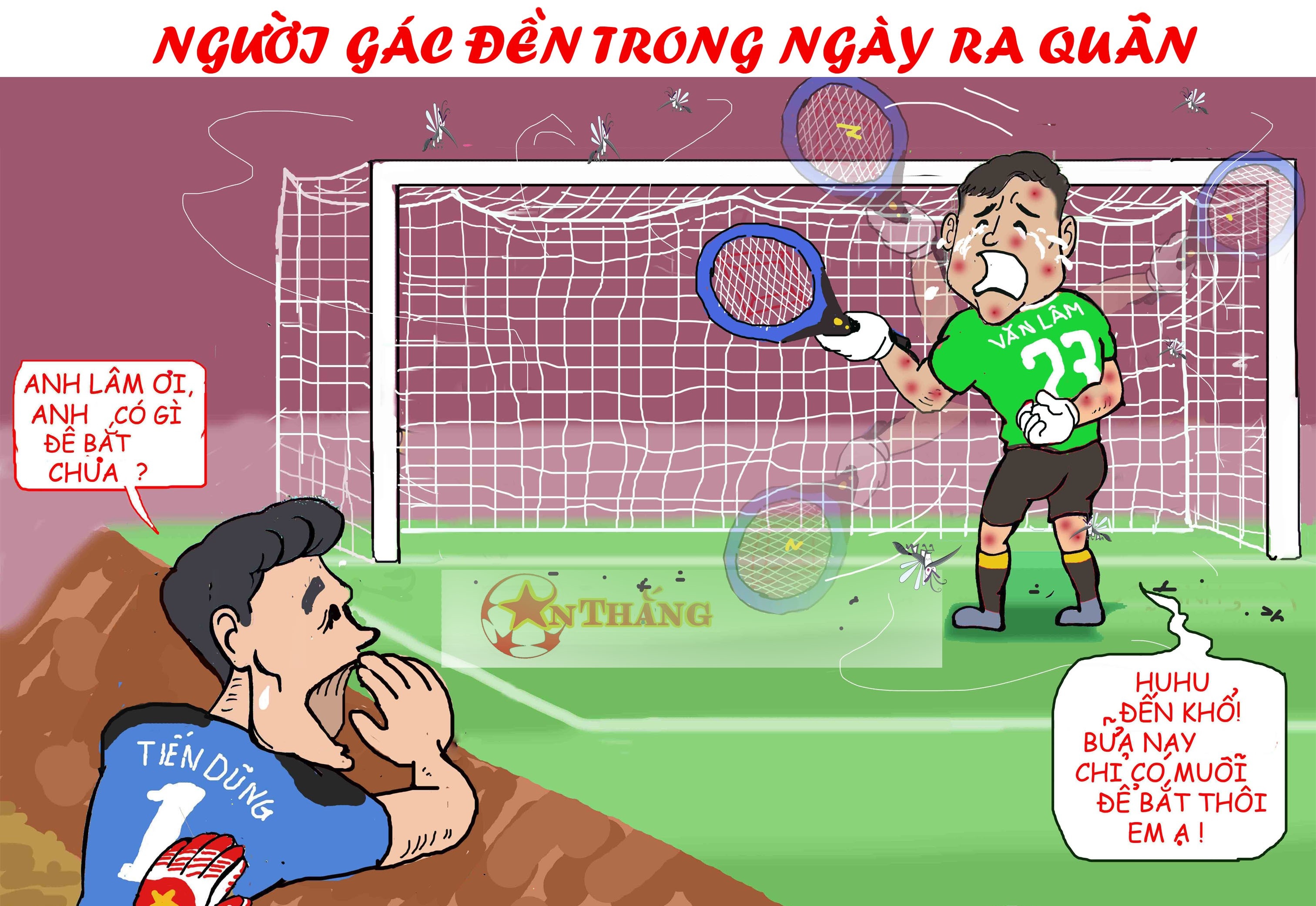 Hi hoa thu mon Van Lam nhan nha dap muoi trong tran gap Lao hinh anh