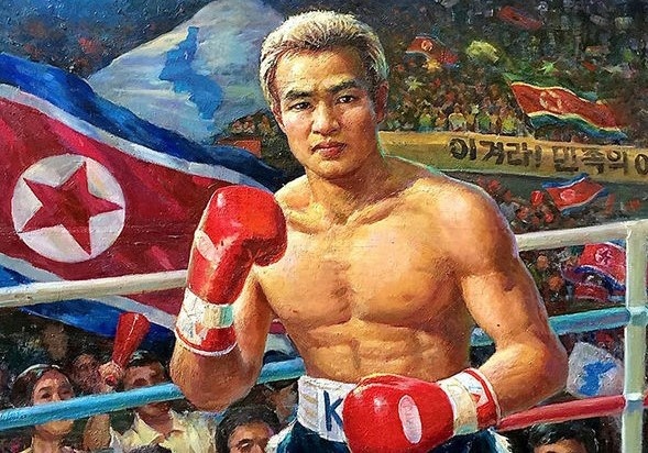 The thao CHDCND Trieu Tien hung manh qua net ve tranh co dong hinh anh