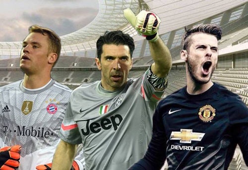De Gea, Buffon luyen tap the nao de co phan xa hang dau the gioi? hinh anh