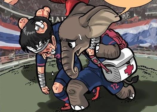 Hi hoa Thai Lan bam dap duoi chan nguoi khong lo U23 Viet Nam hinh anh