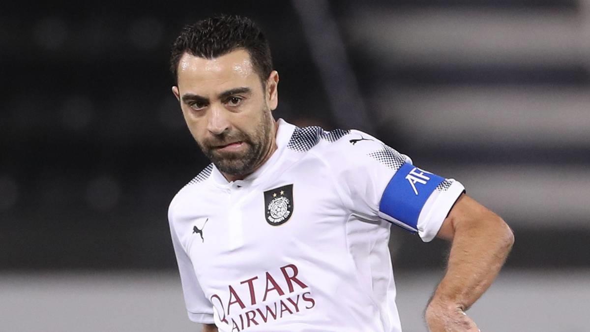 Huyen thoai Xavi sut phat dep mat tai Champions League chau A hinh anh