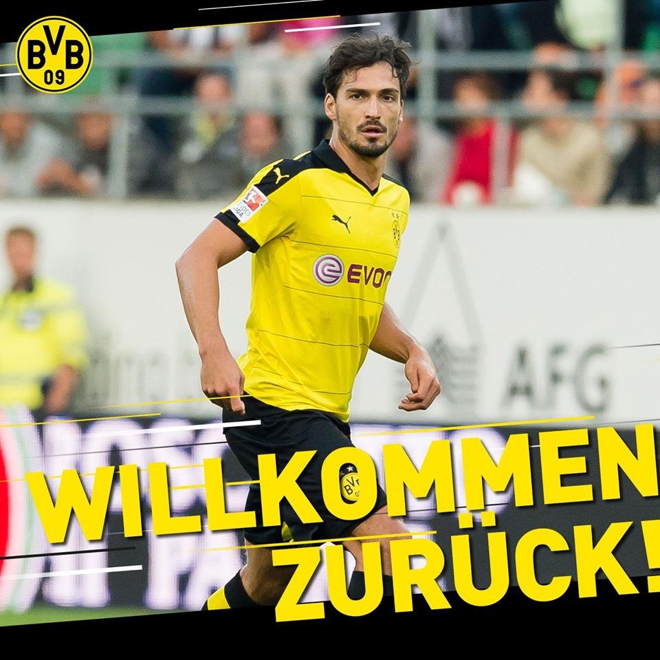 hummels về dortmund ảnh 1 hummels ve dortmund anh 1
