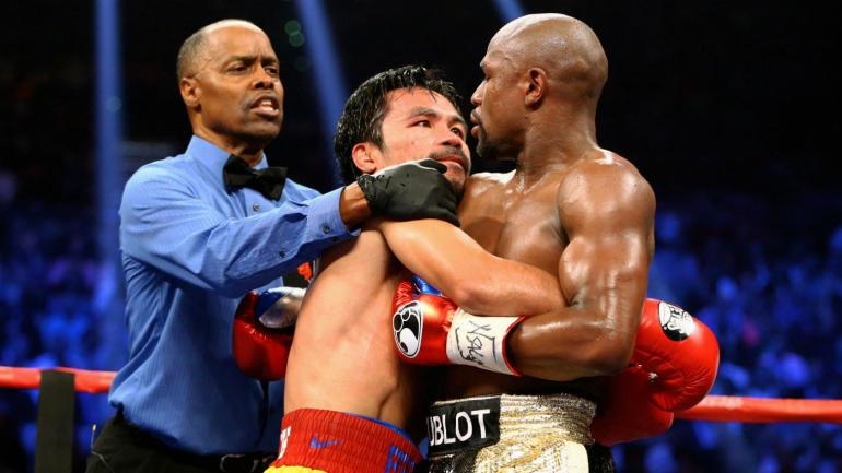 Mayweather: 'Ca su nghiep Pacquiao an theo ten tuoi cua toi' hinh anh