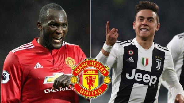 Juventus muon doi Dybala lay Lukaku cua Man United hinh anh